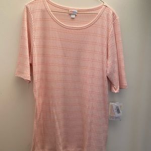 🍁LuLaRoe NWT Ribbed Gigi in Peach (2XL)